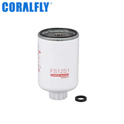 Fs1251 P550248 1J43043060 PL150 CORALFLY Fuel Water Separator Filter spin On Twist & Drain